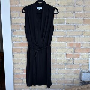 New Brenda Beddome Elegant Black Sleeveless Dress